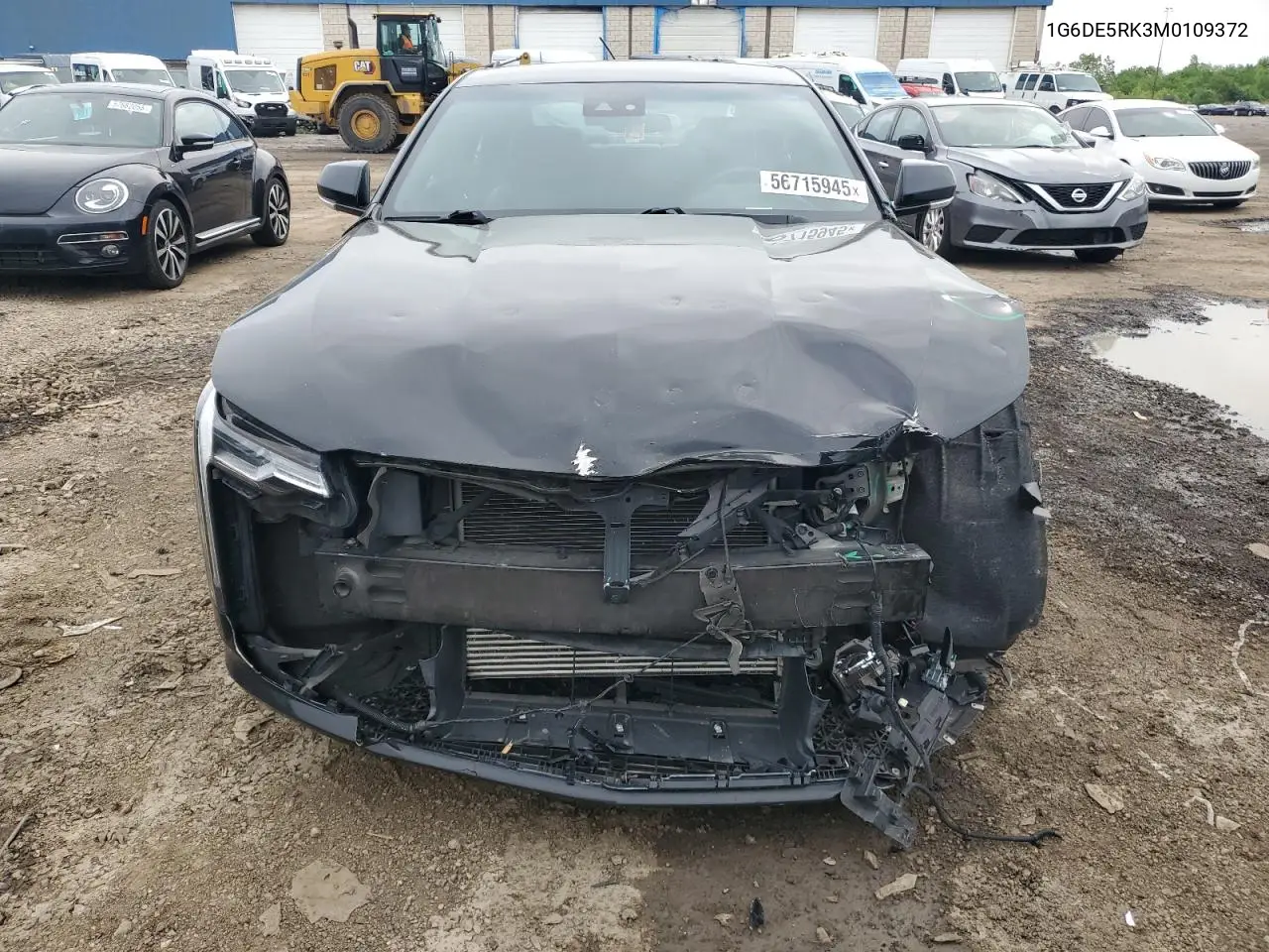 2021 Cadillac Ct4 Luxury VIN: 1G6DE5RK3M0109372 Lot: 56715945