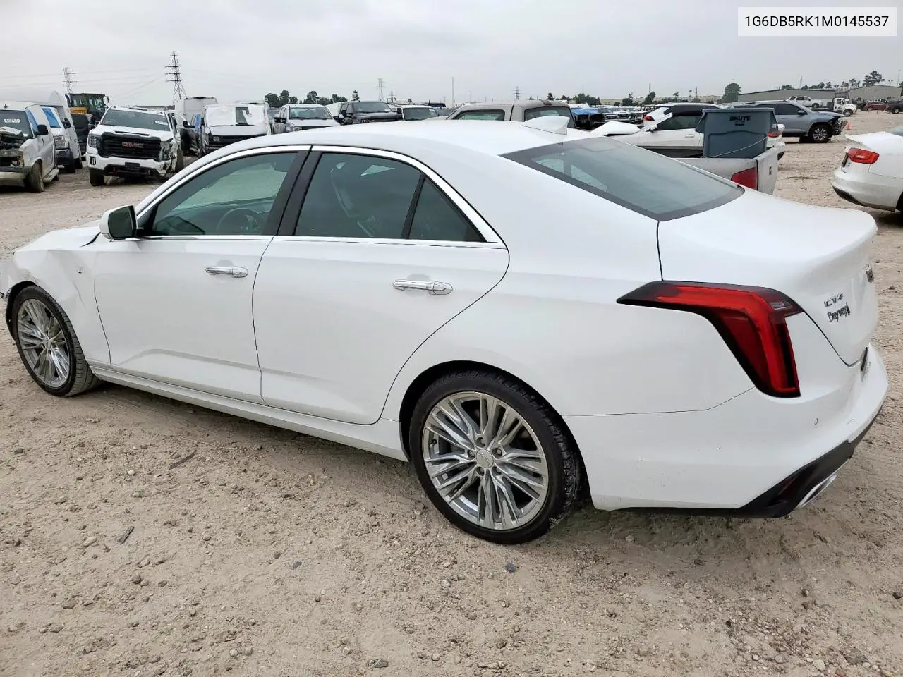 2021 Cadillac Ct4 Premium Luxury VIN: 1G6DB5RK1M0145537 Lot: 57337875