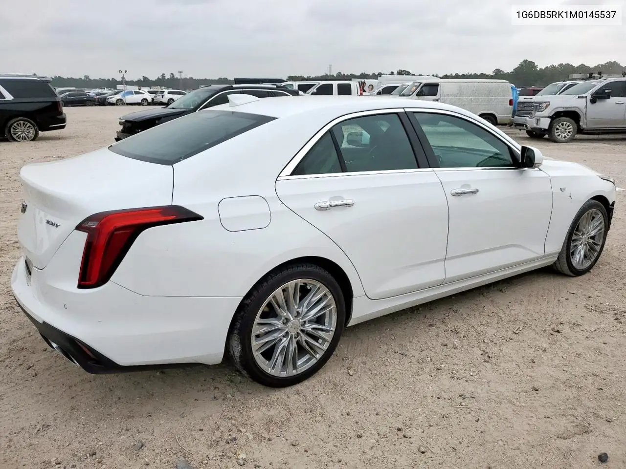 2021 Cadillac Ct4 Premium Luxury VIN: 1G6DB5RK1M0145537 Lot: 57337875