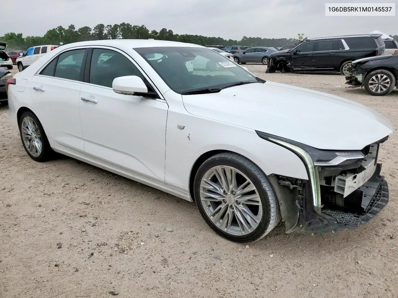 2021 Cadillac Ct4 Premium Luxury VIN: 1G6DB5RK1M0145537 Lot: 57337875