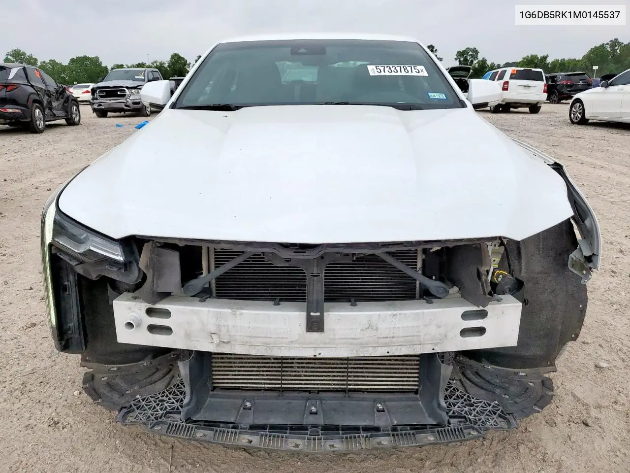2021 Cadillac Ct4 Premium Luxury VIN: 1G6DB5RK1M0145537 Lot: 57337875