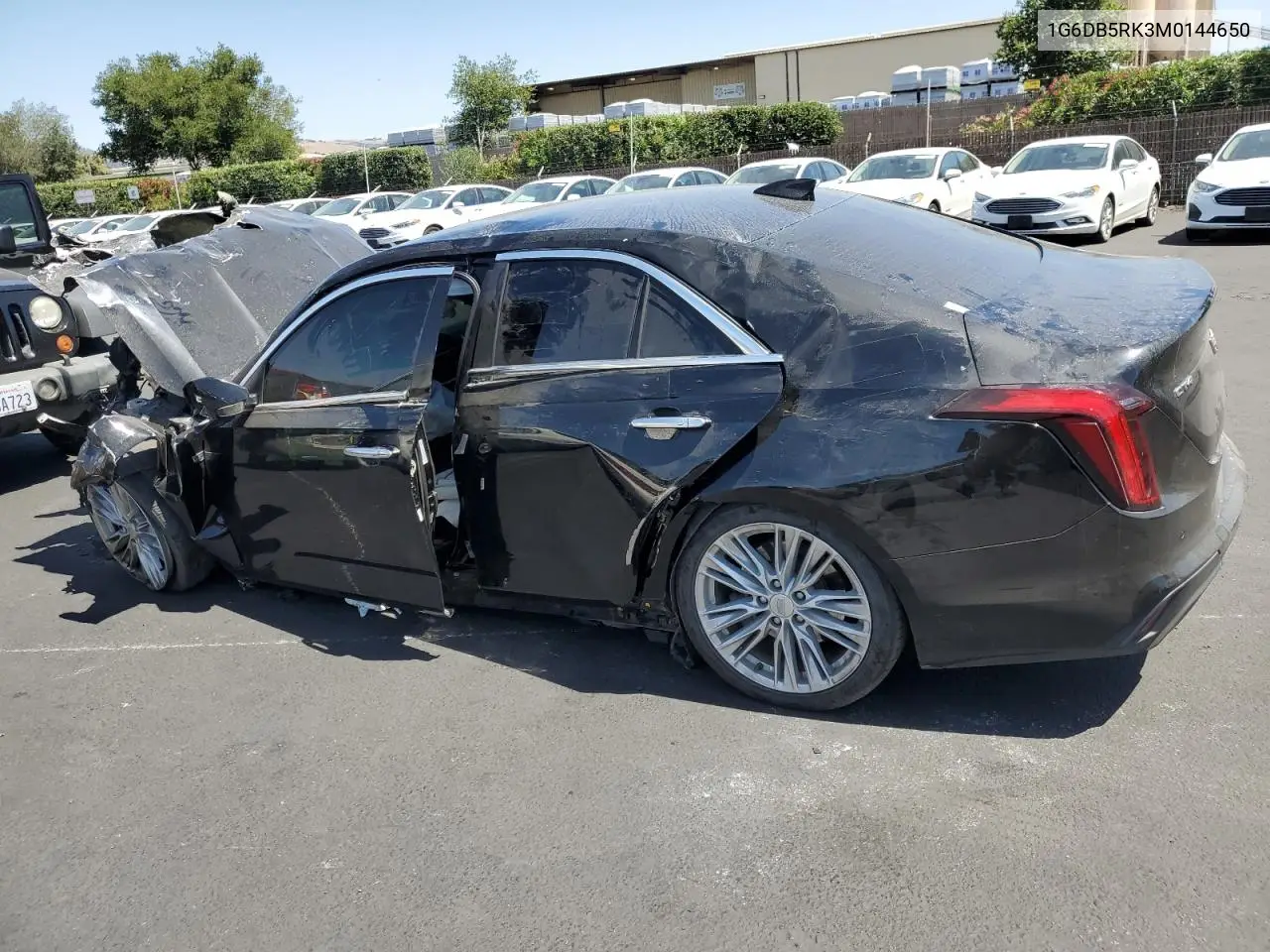 2021 Cadillac Ct4 Premium Luxury VIN: 1G6DB5RK3M0144650 Lot: 58786015