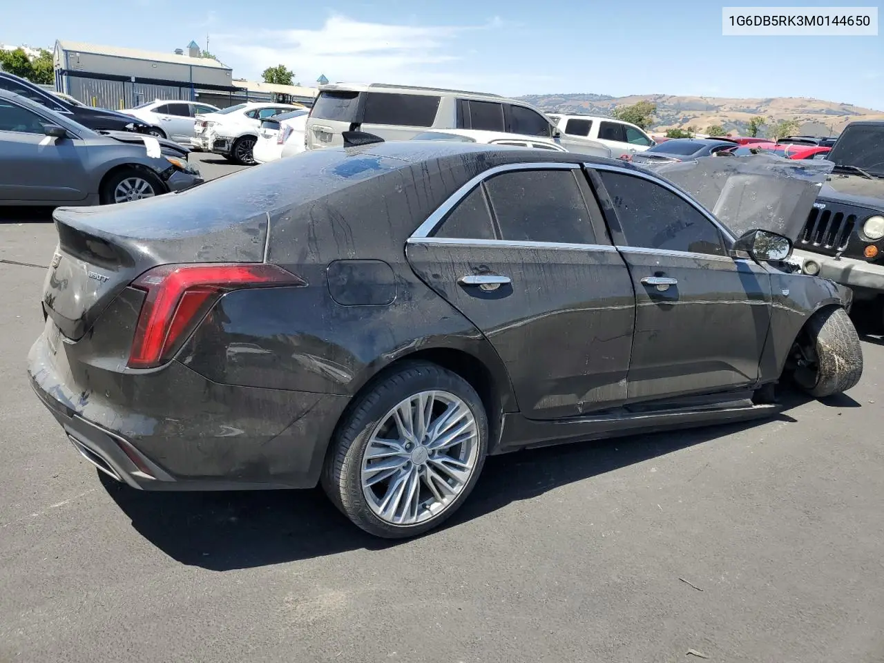 2021 Cadillac Ct4 Premium Luxury VIN: 1G6DB5RK3M0144650 Lot: 58786015