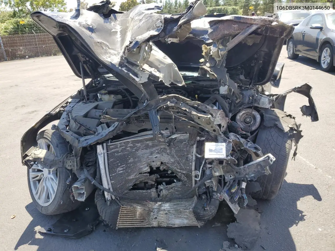2021 Cadillac Ct4 Premium Luxury VIN: 1G6DB5RK3M0144650 Lot: 58786015