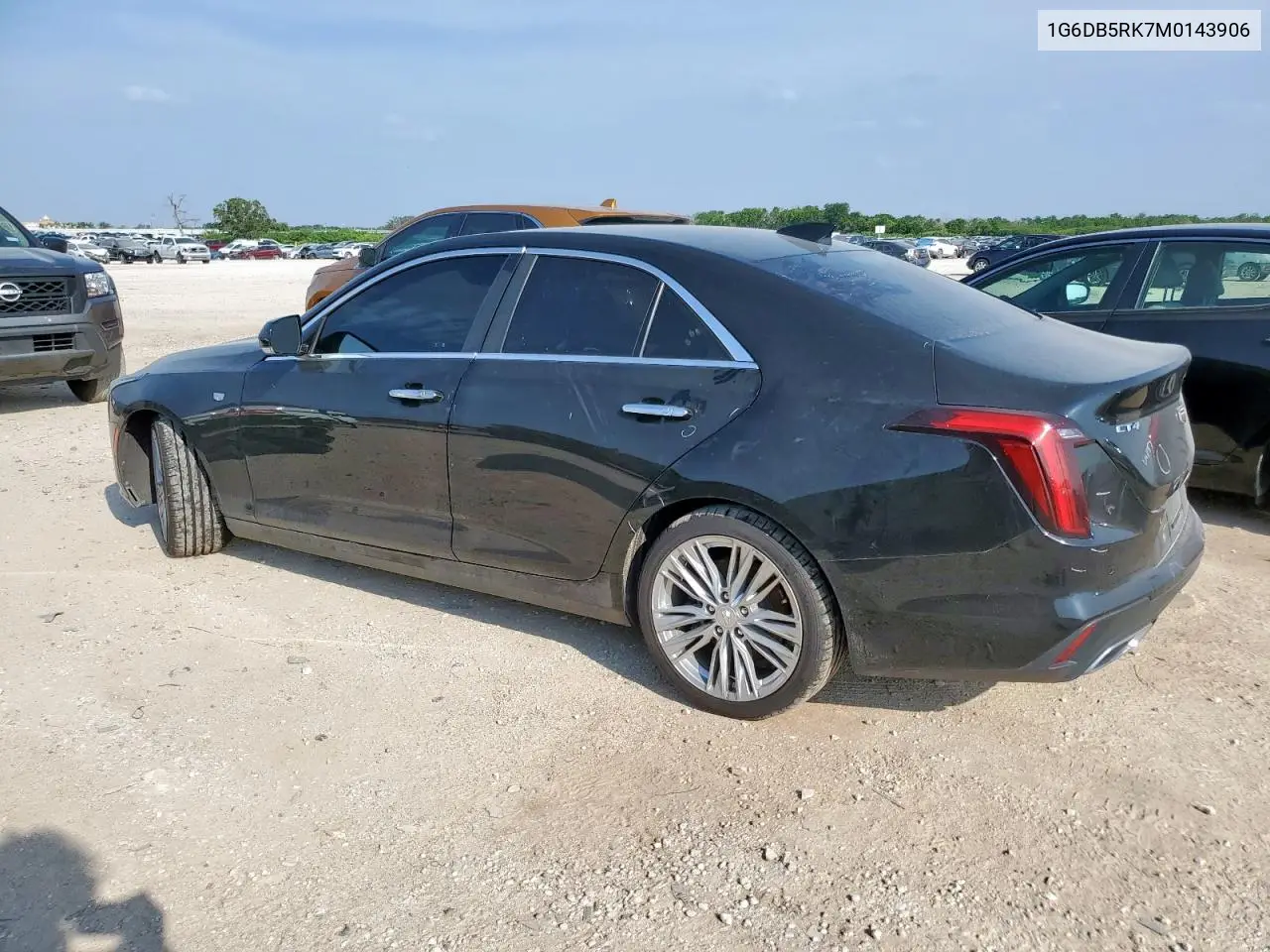2021 Cadillac Ct4 Premium Luxury VIN: 1G6DB5RK7M0143906 Lot: 59156335