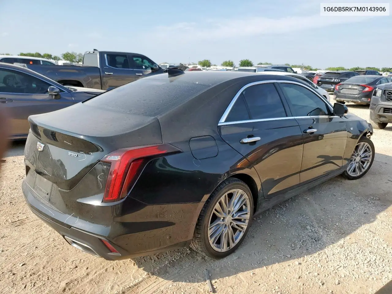 2021 Cadillac Ct4 Premium Luxury VIN: 1G6DB5RK7M0143906 Lot: 59156335