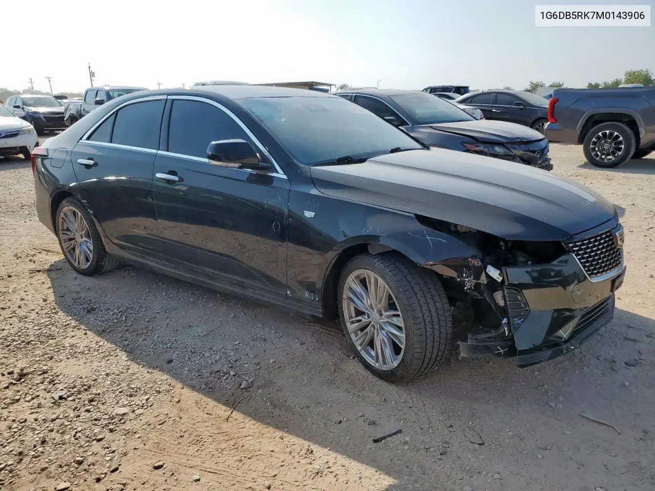 2021 Cadillac Ct4 Premium Luxury VIN: 1G6DB5RK7M0143906 Lot: 59156335