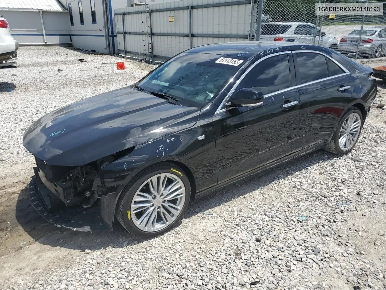 2021 Cadillac Ct4 Premium Luxury VIN: 1G6DB5RKXM0148193 Lot: 61013165