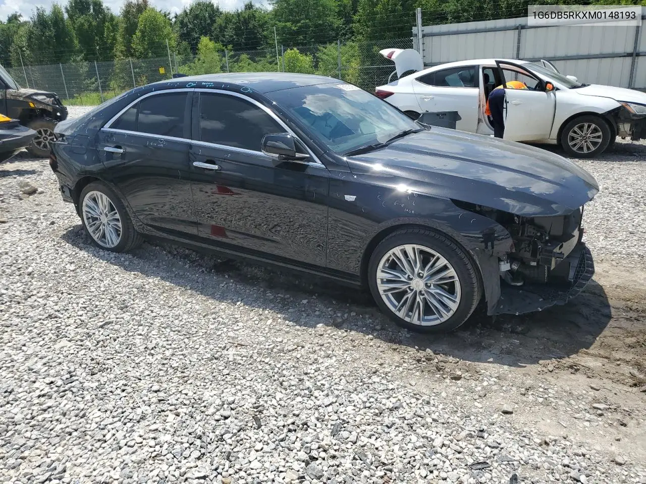 2021 Cadillac Ct4 Premium Luxury VIN: 1G6DB5RKXM0148193 Lot: 61013165
