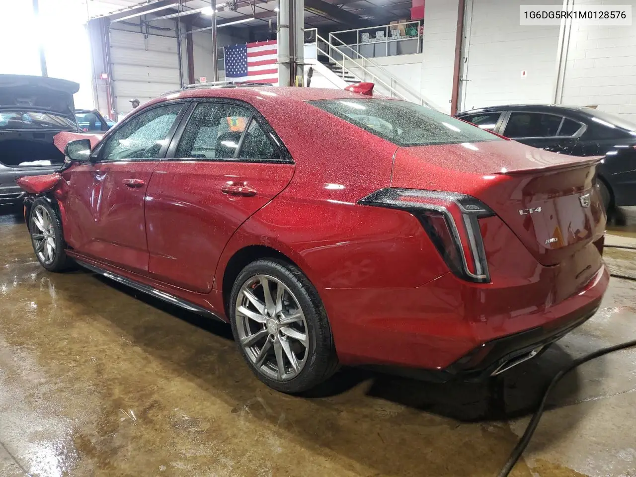 2021 Cadillac Ct4 Sport VIN: 1G6DG5RK1M0128576 Lot: 61810305