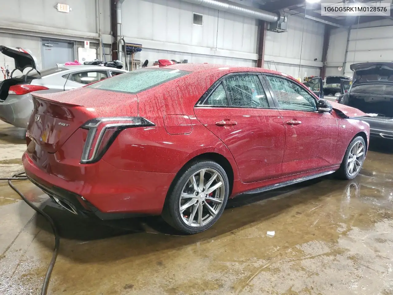 2021 Cadillac Ct4 Sport VIN: 1G6DG5RK1M0128576 Lot: 61810305
