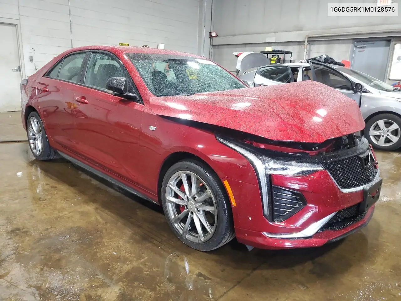 2021 Cadillac Ct4 Sport VIN: 1G6DG5RK1M0128576 Lot: 61810305
