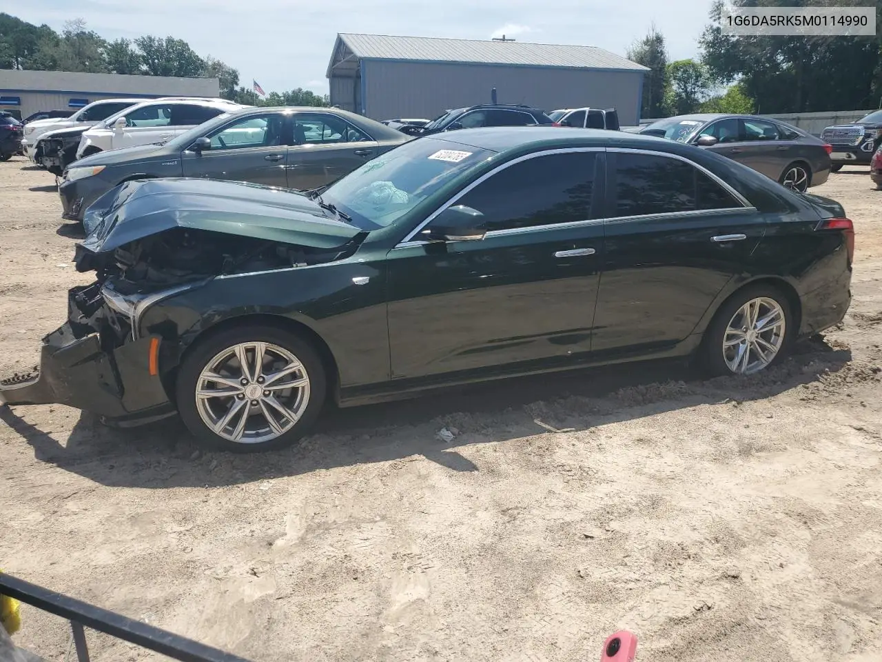 2021 Cadillac Ct4 Luxury VIN: 1G6DA5RK5M0114990 Lot: 62004765