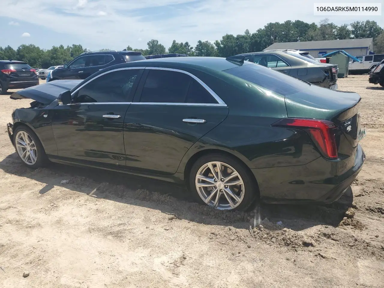 2021 Cadillac Ct4 Luxury VIN: 1G6DA5RK5M0114990 Lot: 62004765