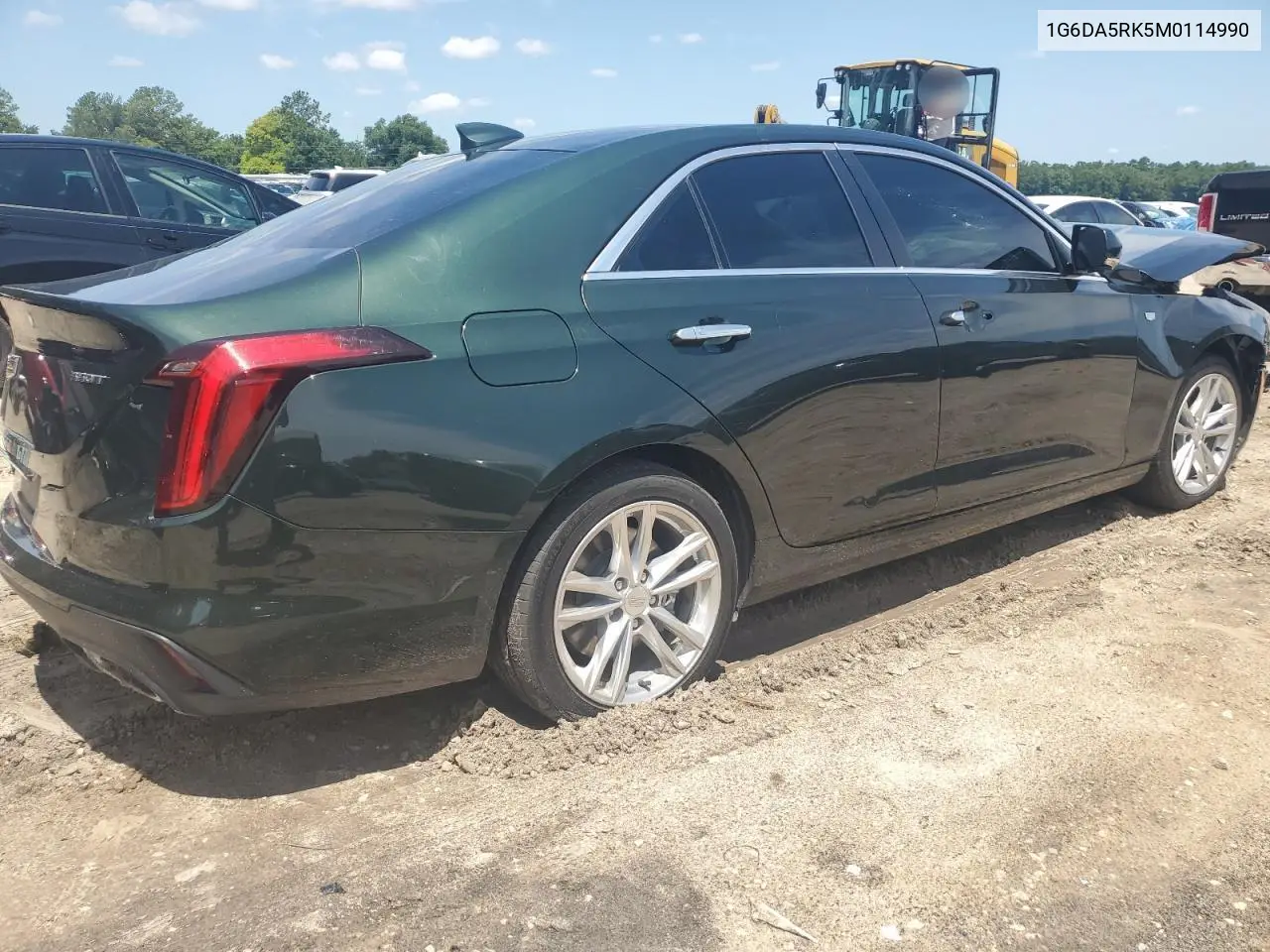 2021 Cadillac Ct4 Luxury VIN: 1G6DA5RK5M0114990 Lot: 62004765