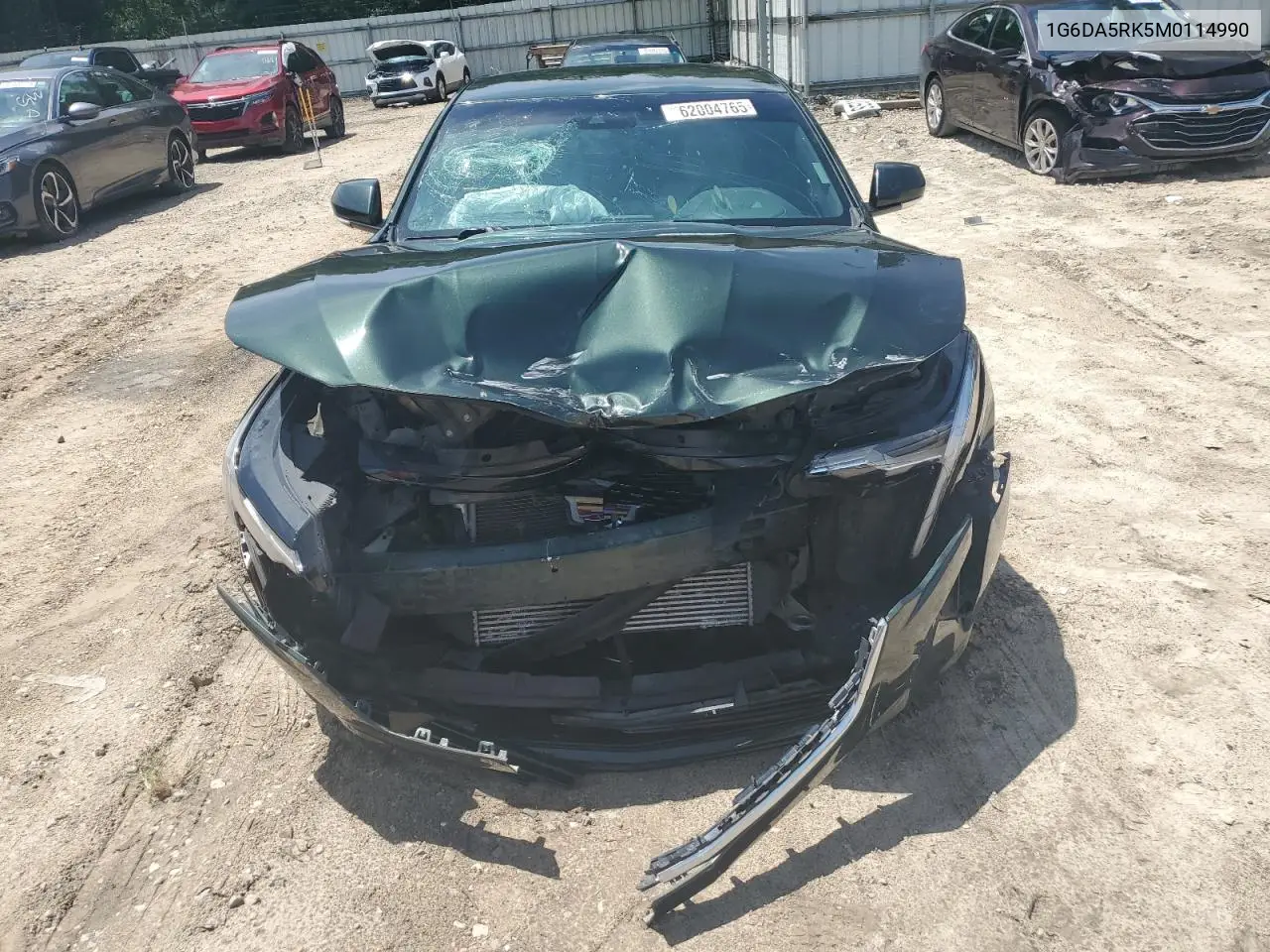 2021 Cadillac Ct4 Luxury VIN: 1G6DA5RK5M0114990 Lot: 62004765