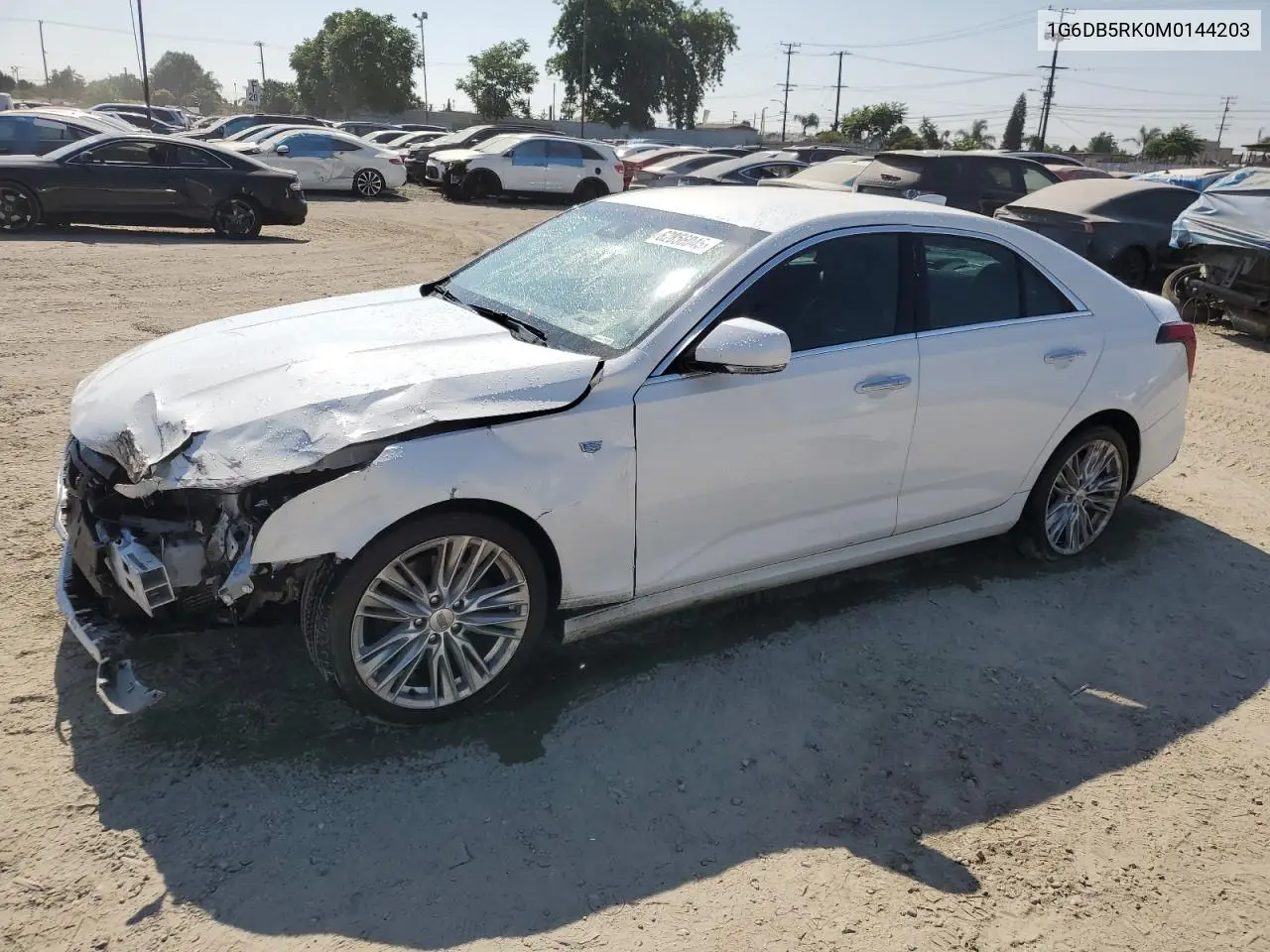 2021 Cadillac Ct4 Premium Luxury VIN: 1G6DB5RK0M0144203 Lot: 62856045