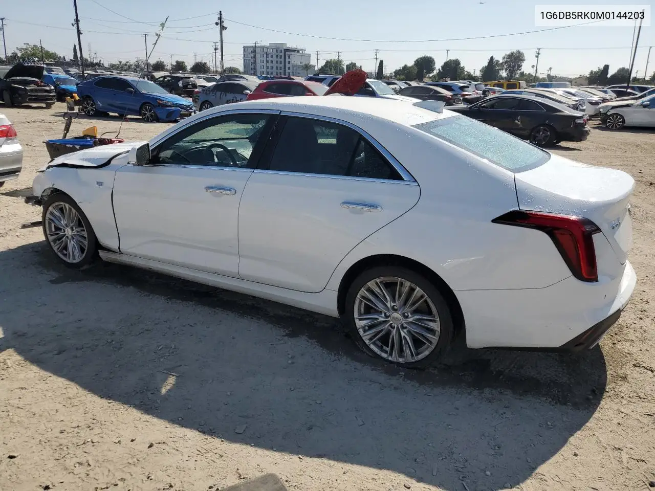 2021 Cadillac Ct4 Premium Luxury VIN: 1G6DB5RK0M0144203 Lot: 62856045