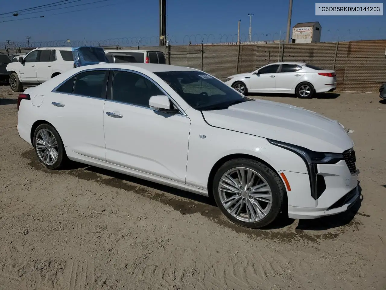 2021 Cadillac Ct4 Premium Luxury VIN: 1G6DB5RK0M0144203 Lot: 62856045