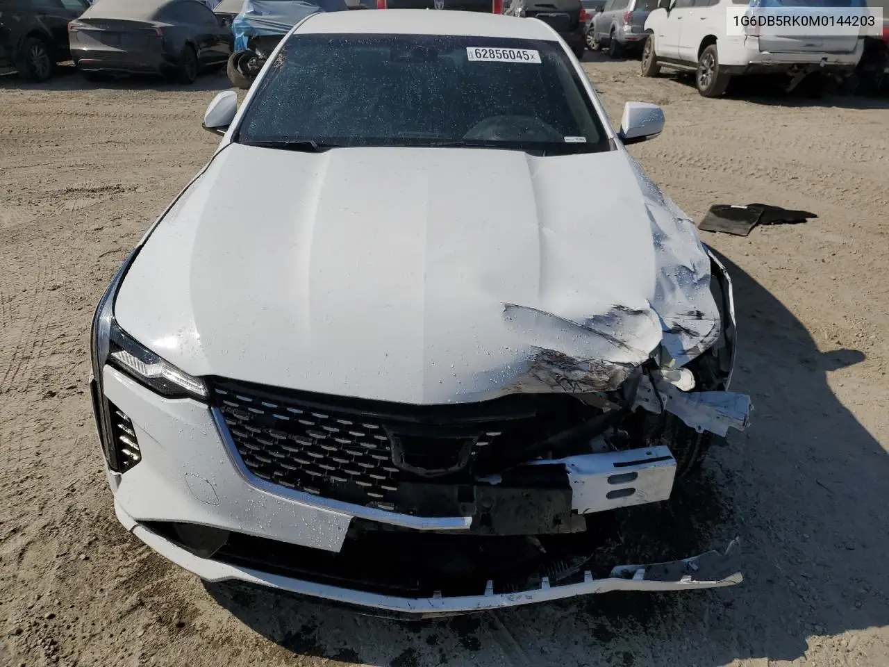 2021 Cadillac Ct4 Premium Luxury VIN: 1G6DB5RK0M0144203 Lot: 62856045