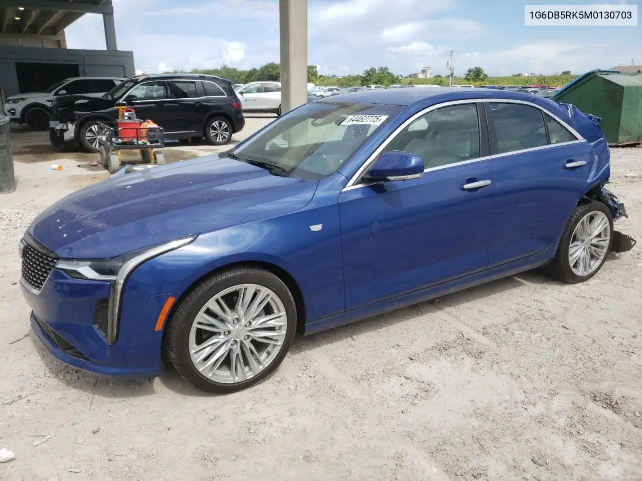 2021 Cadillac Ct4 Premium Luxury VIN: 1G6DB5RK5M0130703 Lot: 64462775