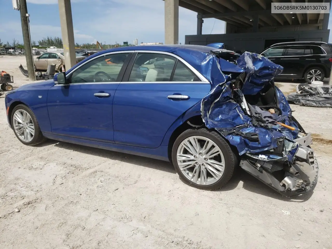 2021 Cadillac Ct4 Premium Luxury VIN: 1G6DB5RK5M0130703 Lot: 64462775