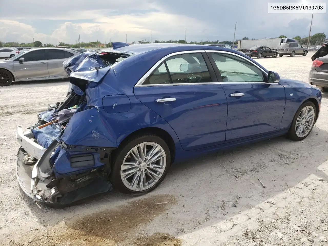 2021 Cadillac Ct4 Premium Luxury VIN: 1G6DB5RK5M0130703 Lot: 64462775
