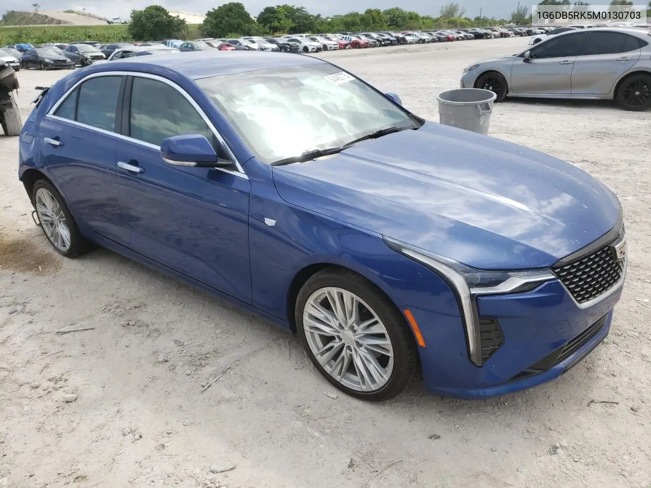 2021 Cadillac Ct4 Premium Luxury VIN: 1G6DB5RK5M0130703 Lot: 64462775