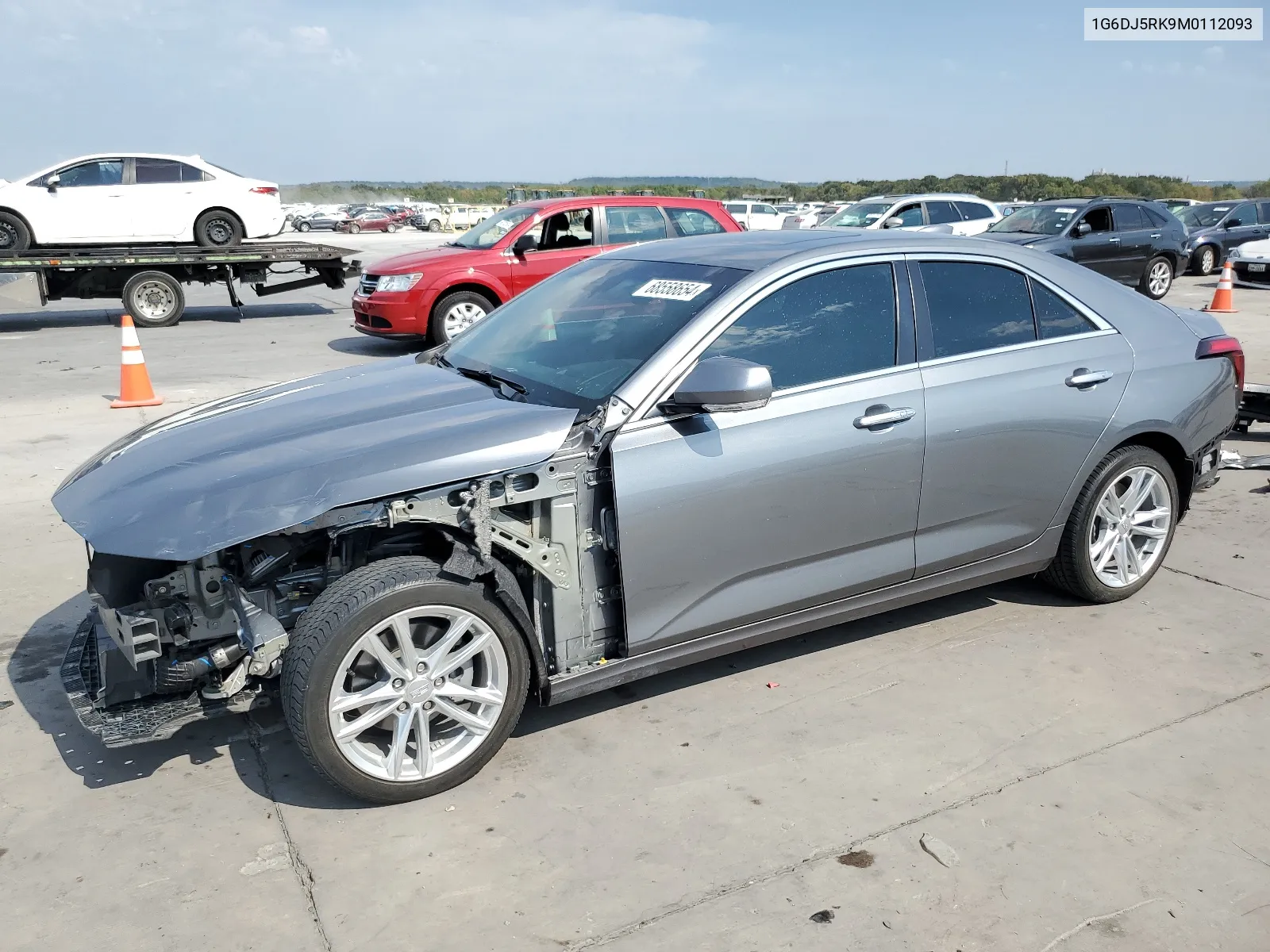 2021 Cadillac Ct4 Luxury VIN: 1G6DJ5RK9M0112093 Lot: 68558654
