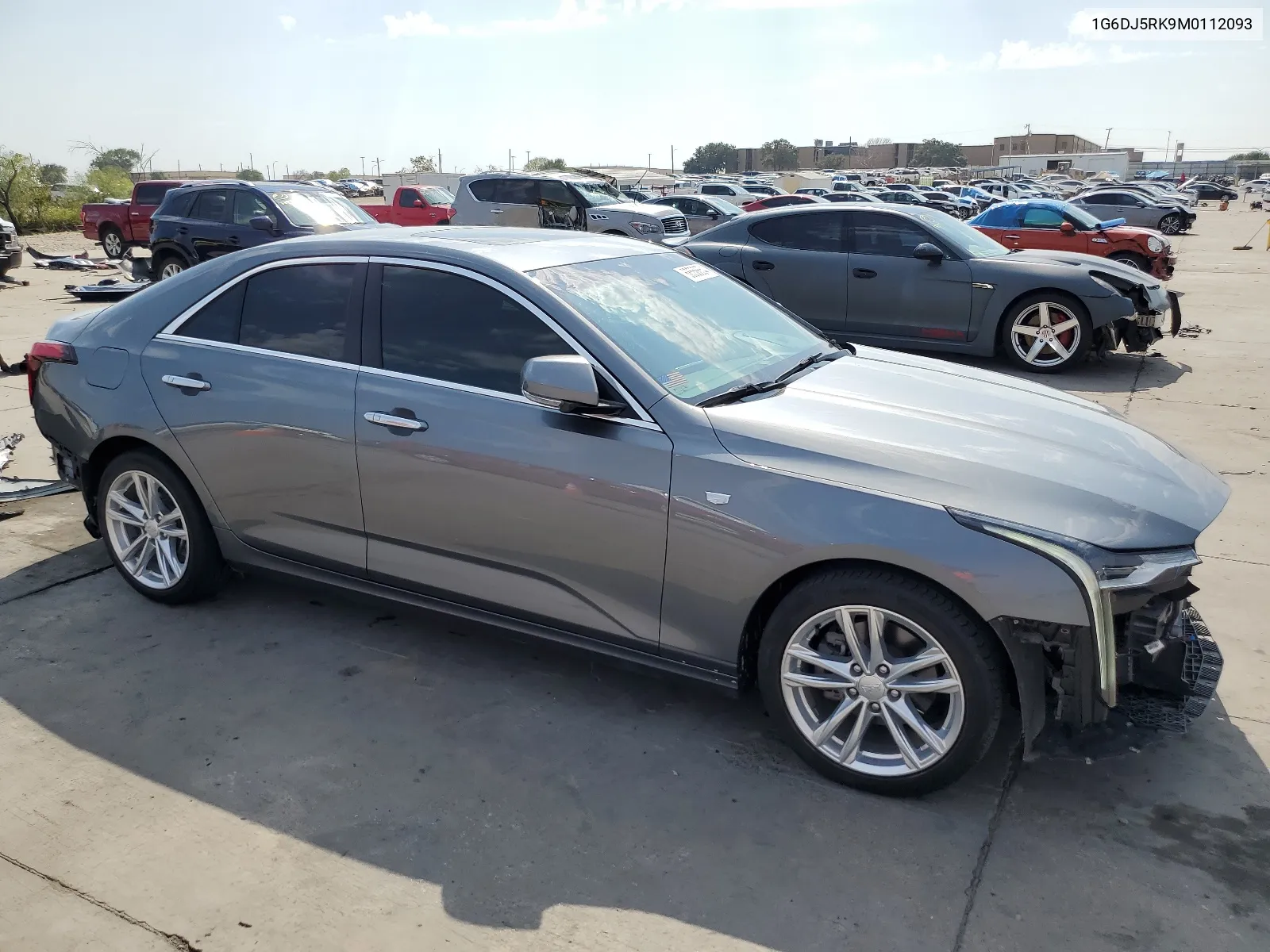 2021 Cadillac Ct4 Luxury VIN: 1G6DJ5RK9M0112093 Lot: 68558654