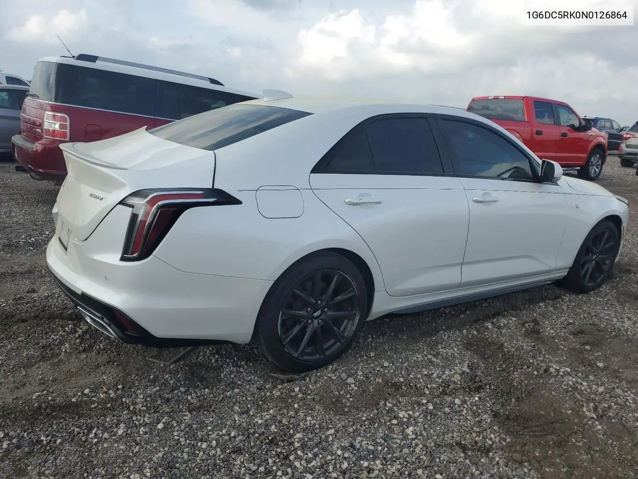 2022 Cadillac Ct4 Sport VIN: 1G6DC5RK0N0126864 Lot: 51284655