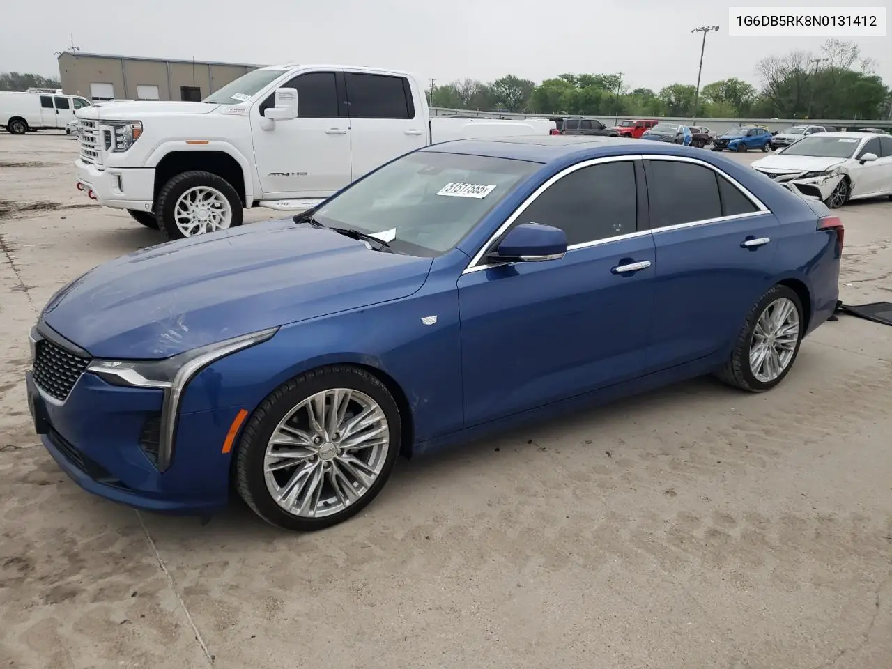 2022 Cadillac Ct4 Premium Luxury VIN: 1G6DB5RK8N0131412 Lot: 51517555
