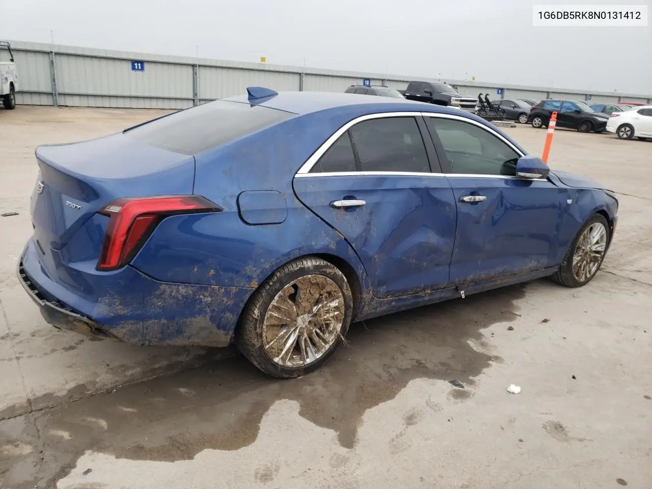 2022 Cadillac Ct4 Premium Luxury VIN: 1G6DB5RK8N0131412 Lot: 51517555