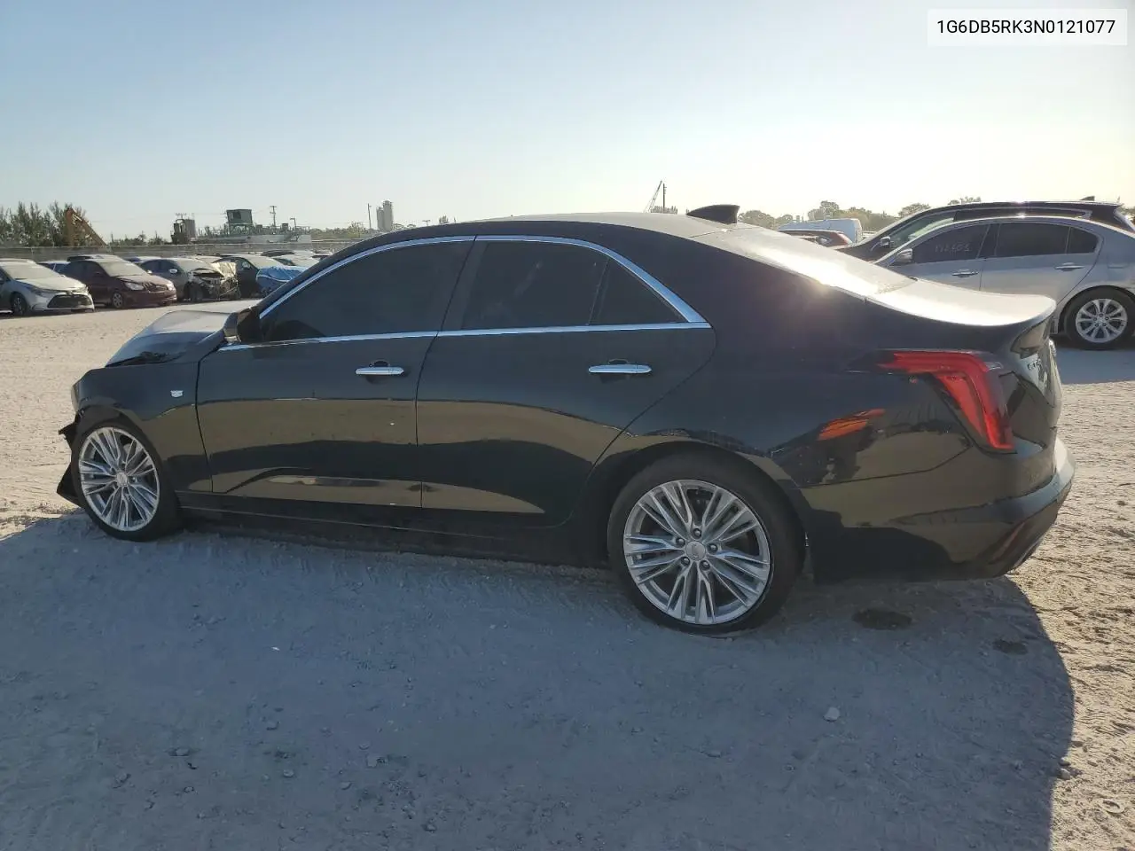 2022 Cadillac Ct4 Premium Luxury VIN: 1G6DB5RK3N0121077 Lot: 52702035