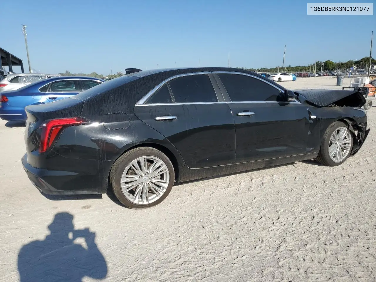 2022 Cadillac Ct4 Premium Luxury VIN: 1G6DB5RK3N0121077 Lot: 52702035