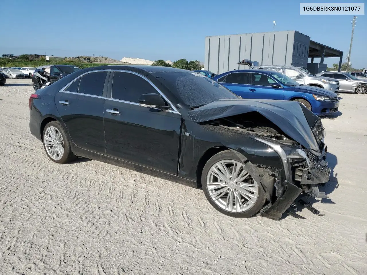 2022 Cadillac Ct4 Premium Luxury VIN: 1G6DB5RK3N0121077 Lot: 52702035