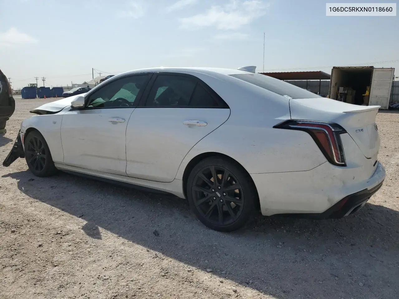 2022 Cadillac Ct4 Sport VIN: 1G6DC5RKXN0118660 Lot: 52874385