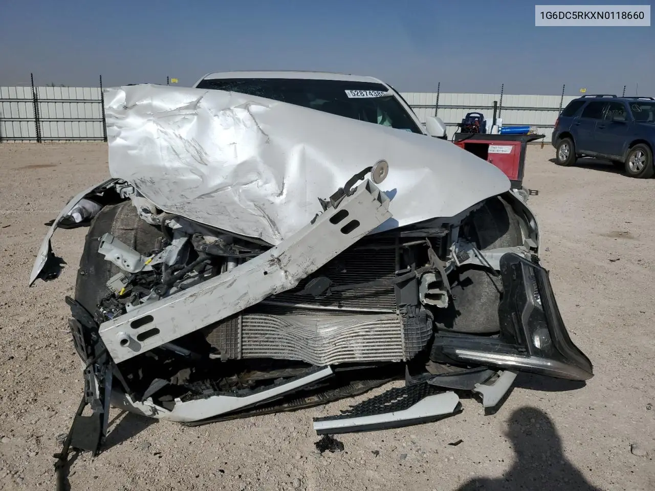 2022 Cadillac Ct4 Sport VIN: 1G6DC5RKXN0118660 Lot: 52874385
