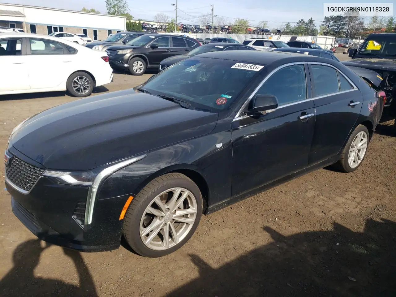 2022 Cadillac Ct4 Luxury VIN: 1G6DK5RK9N0118328 Lot: 55047835