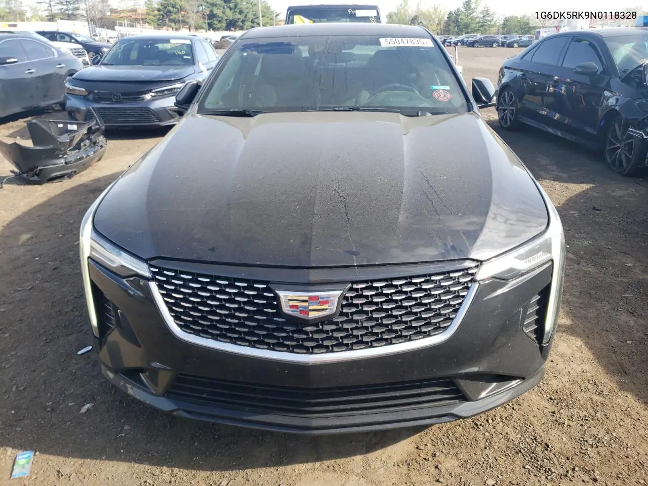 2022 Cadillac Ct4 Luxury VIN: 1G6DK5RK9N0118328 Lot: 55047835