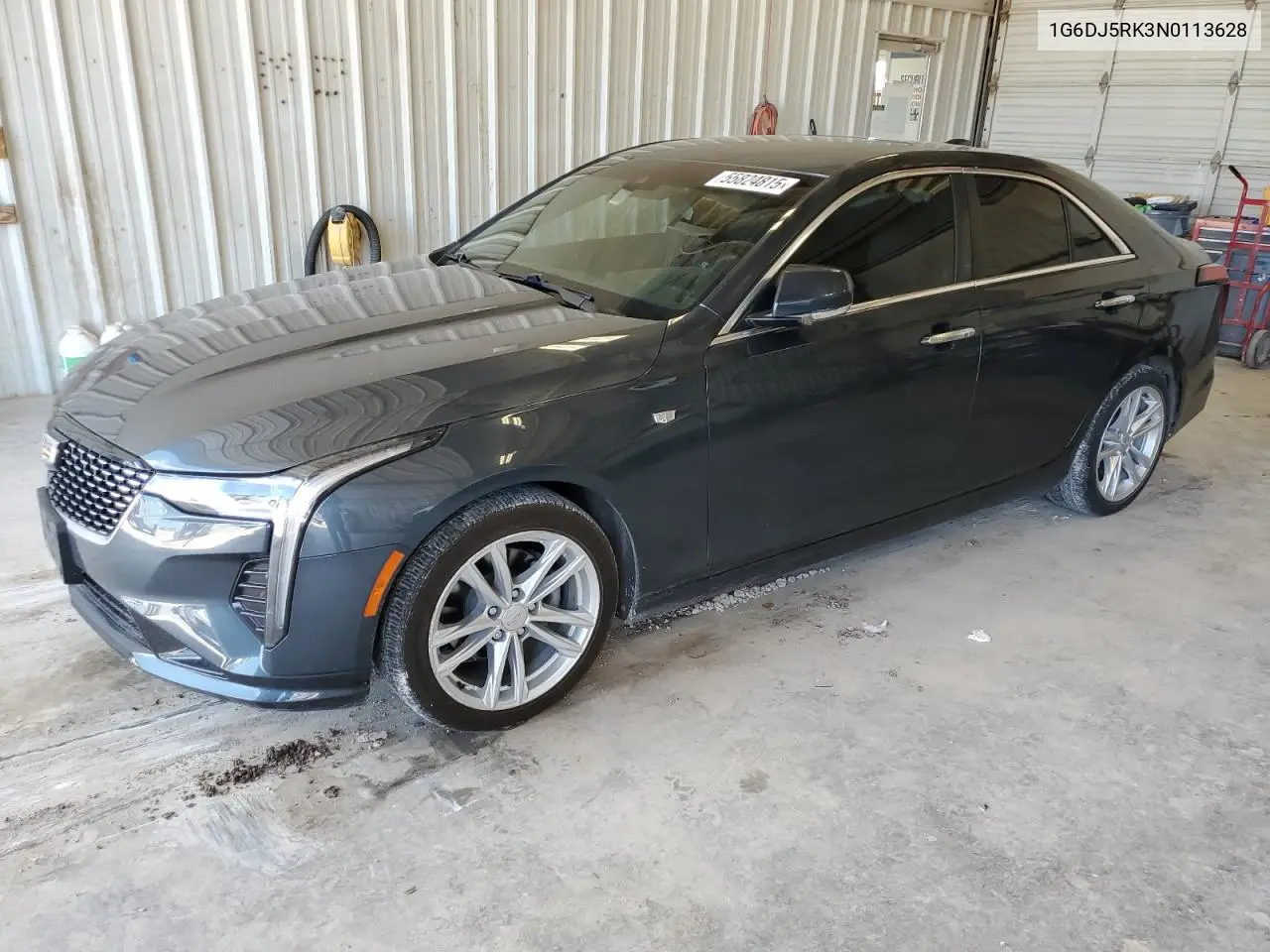 2022 Cadillac Ct4 Luxury VIN: 1G6DJ5RK3N0113628 Lot: 55824815