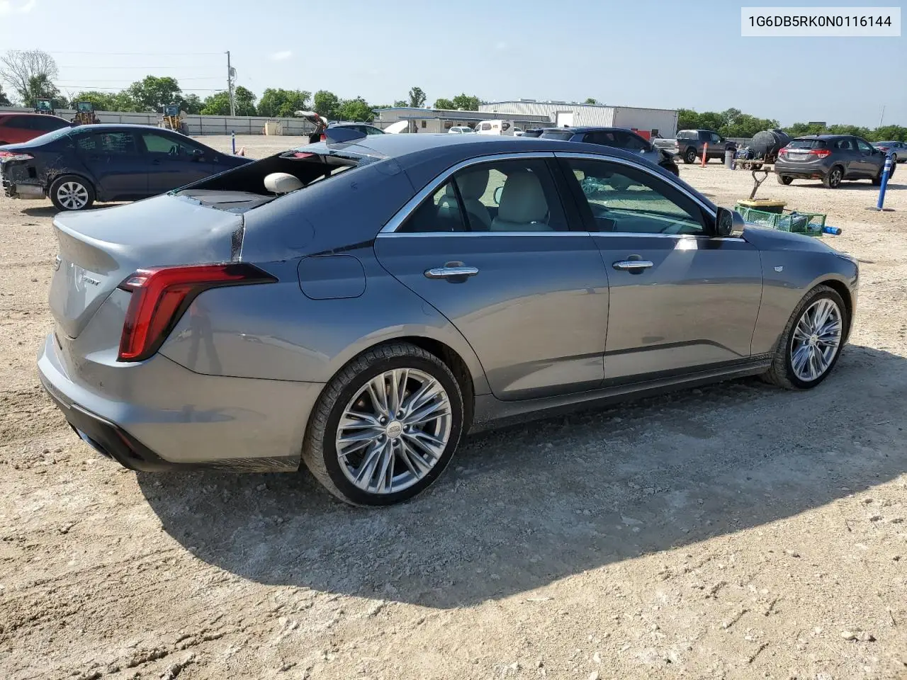 2022 Cadillac Ct4 Premium Luxury VIN: 1G6DB5RK0N0116144 Lot: 56120125