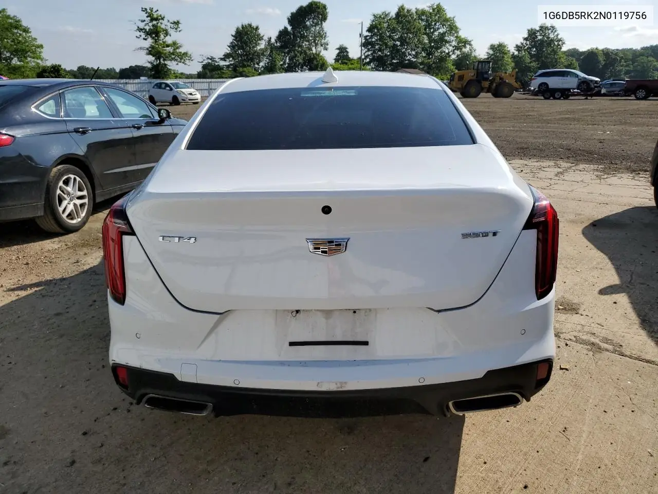 2022 Cadillac Ct4 Premium Luxury VIN: 1G6DB5RK2N0119756 Lot: 62191115