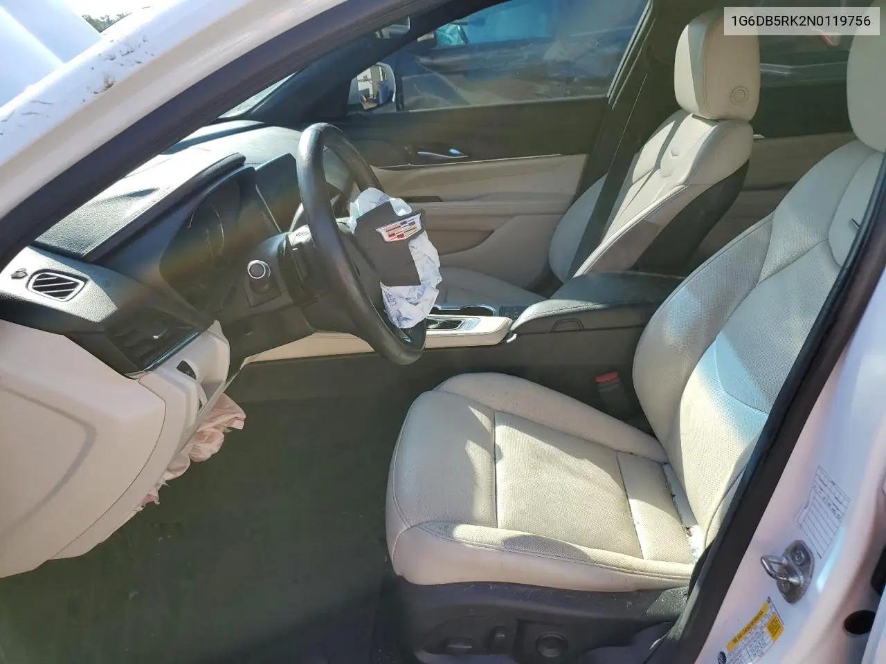 2022 Cadillac Ct4 Premium Luxury VIN: 1G6DB5RK2N0119756 Lot: 62191115
