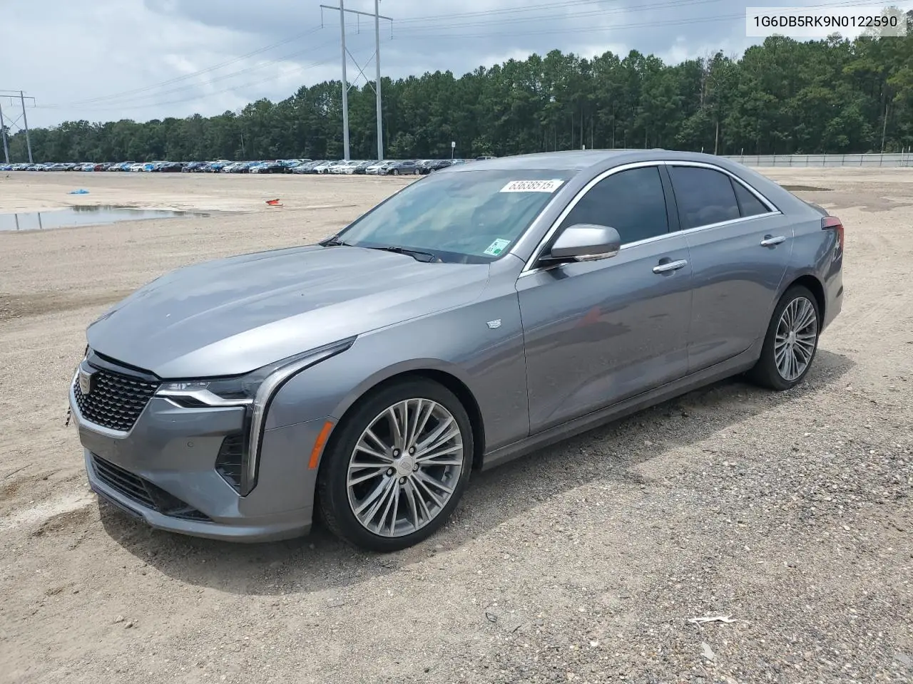 2022 Cadillac Ct4 Premium Luxury VIN: 1G6DB5RK9N0122590 Lot: 63638515