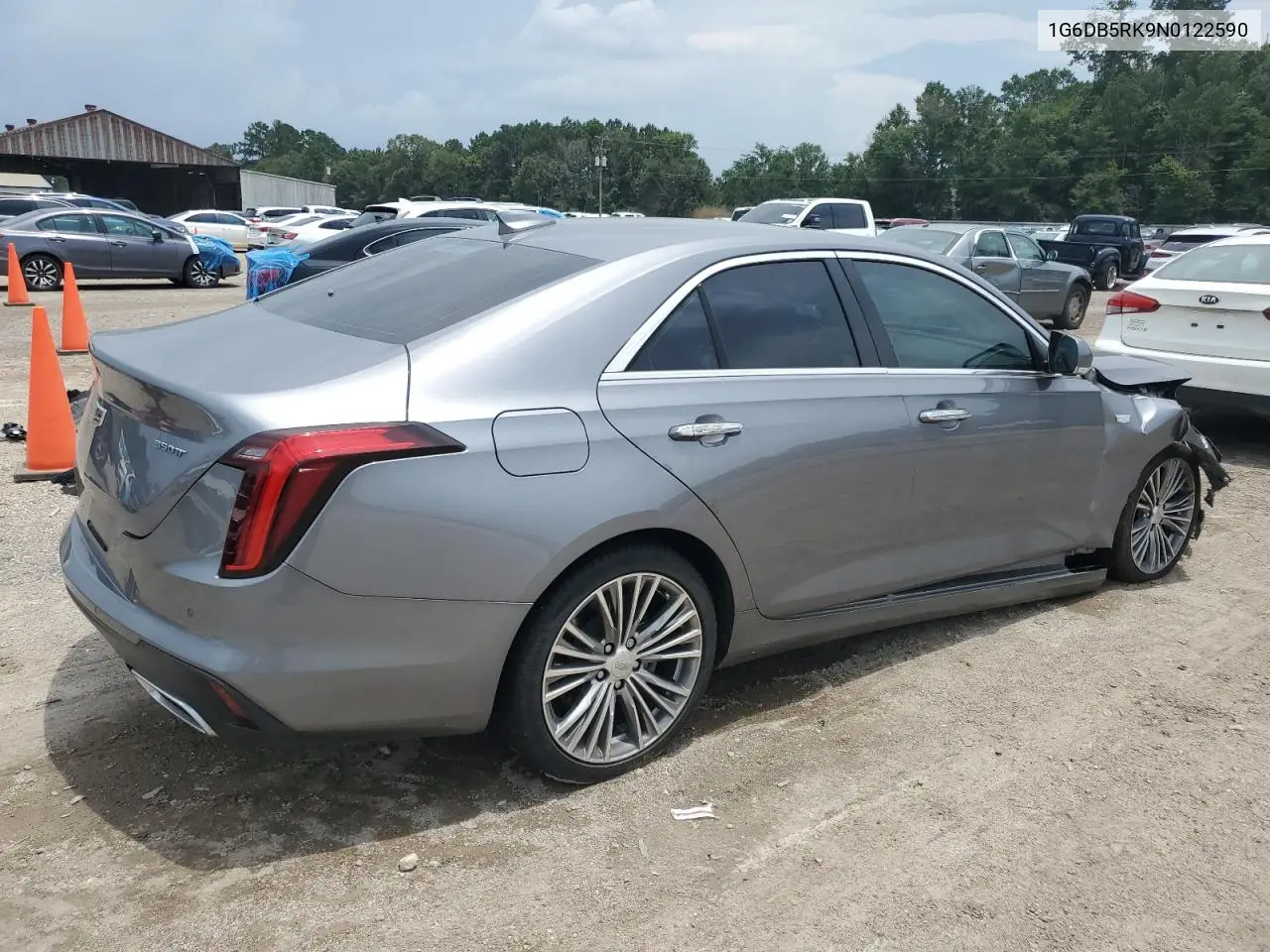 2022 Cadillac Ct4 Premium Luxury VIN: 1G6DB5RK9N0122590 Lot: 63638515