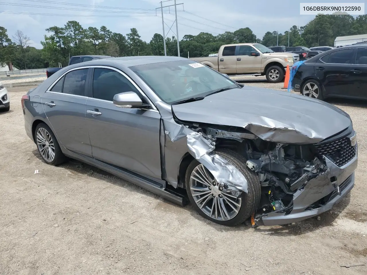 2022 Cadillac Ct4 Premium Luxury VIN: 1G6DB5RK9N0122590 Lot: 63638515