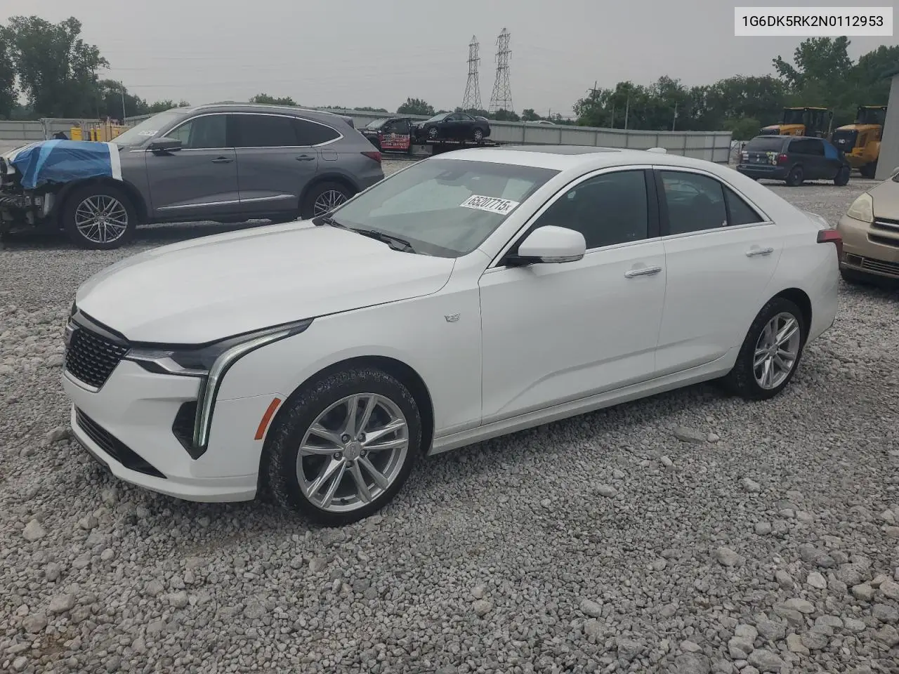 2022 Cadillac Ct4 Luxury VIN: 1G6DK5RK2N0112953 Lot: 65207715