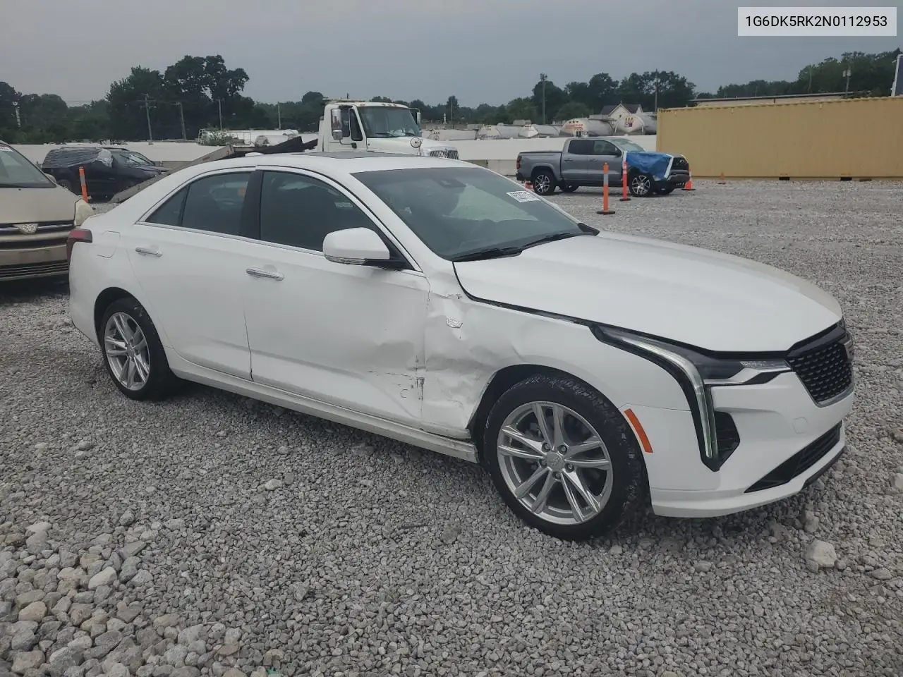 2022 Cadillac Ct4 Luxury VIN: 1G6DK5RK2N0112953 Lot: 65207715