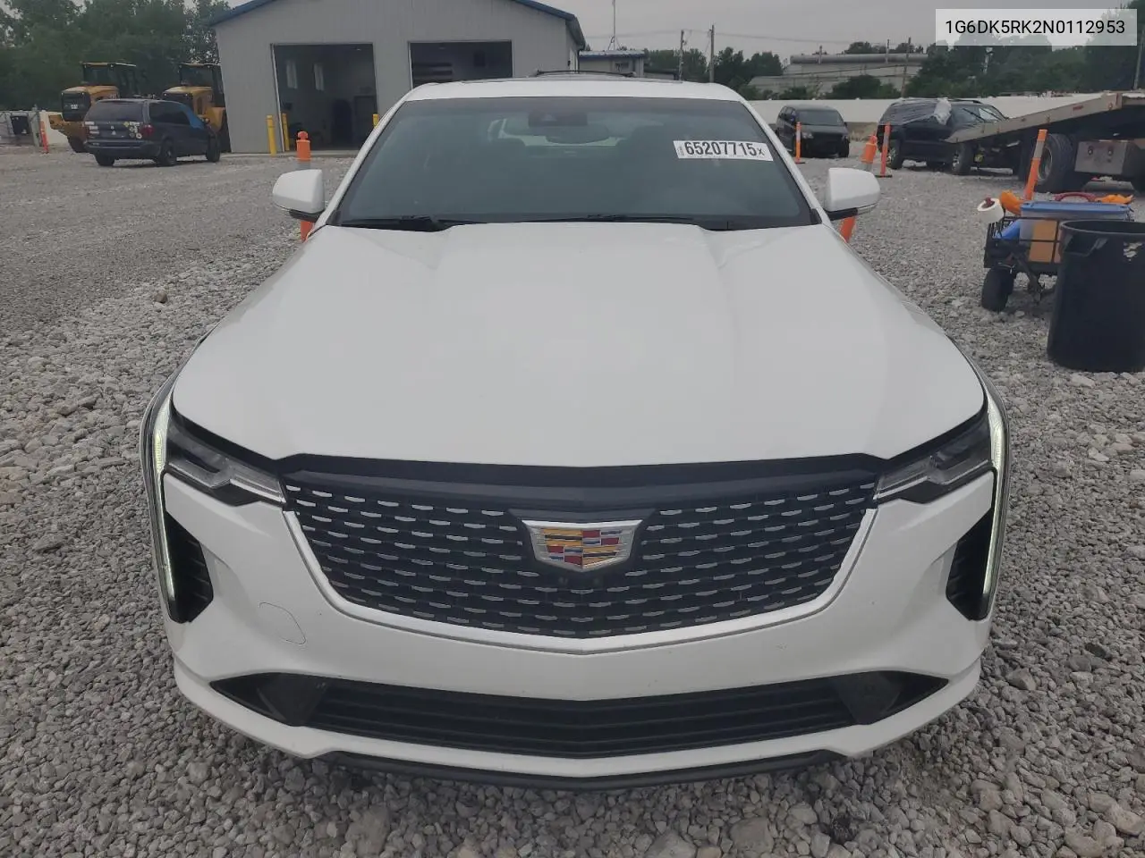 2022 Cadillac Ct4 Luxury VIN: 1G6DK5RK2N0112953 Lot: 65207715